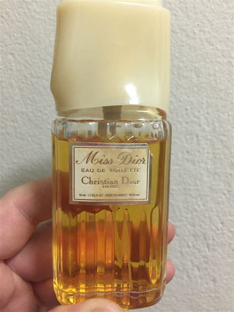 vintage Miss Dior perfume